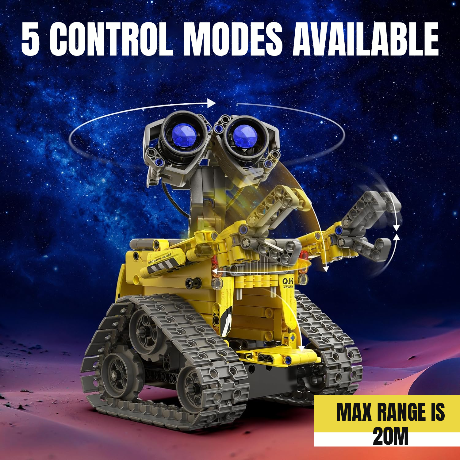 STEM robot kit for learning and play