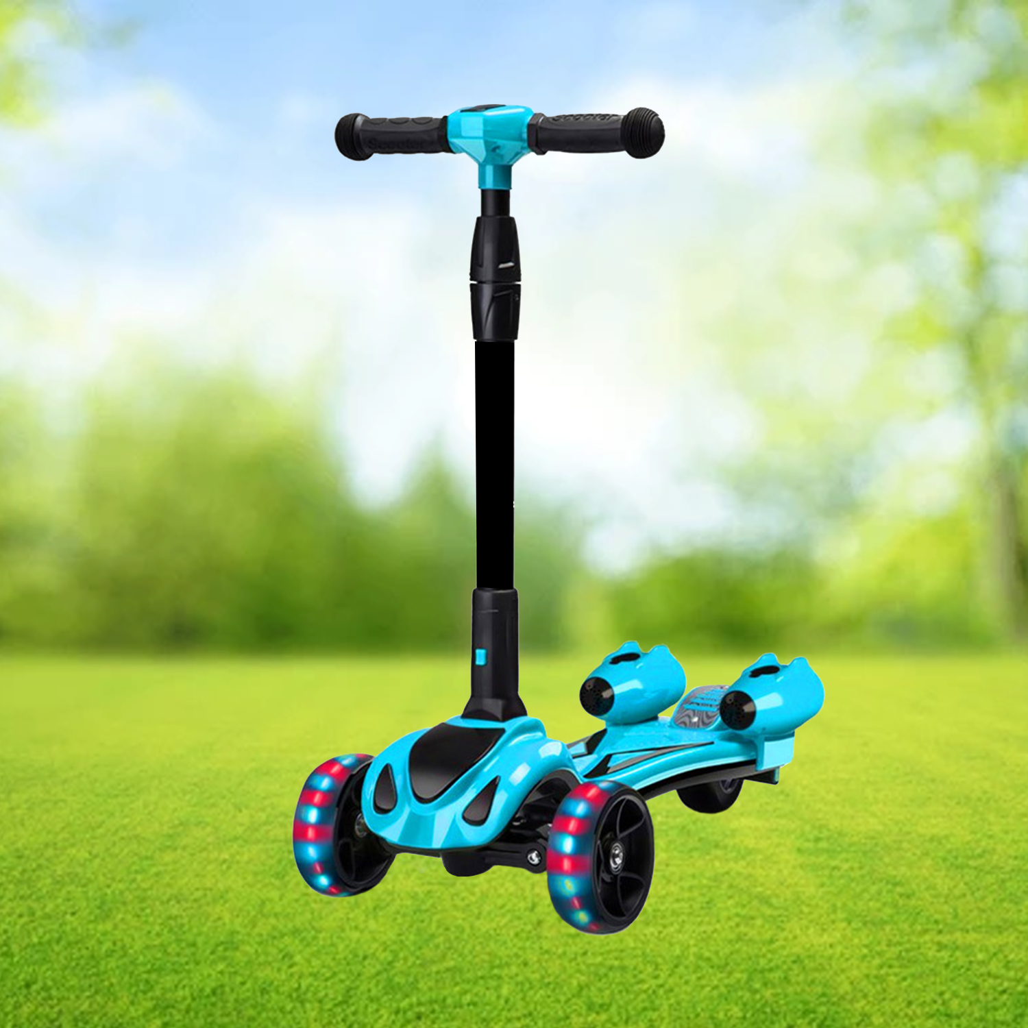 Safe and stable scooter for kids
