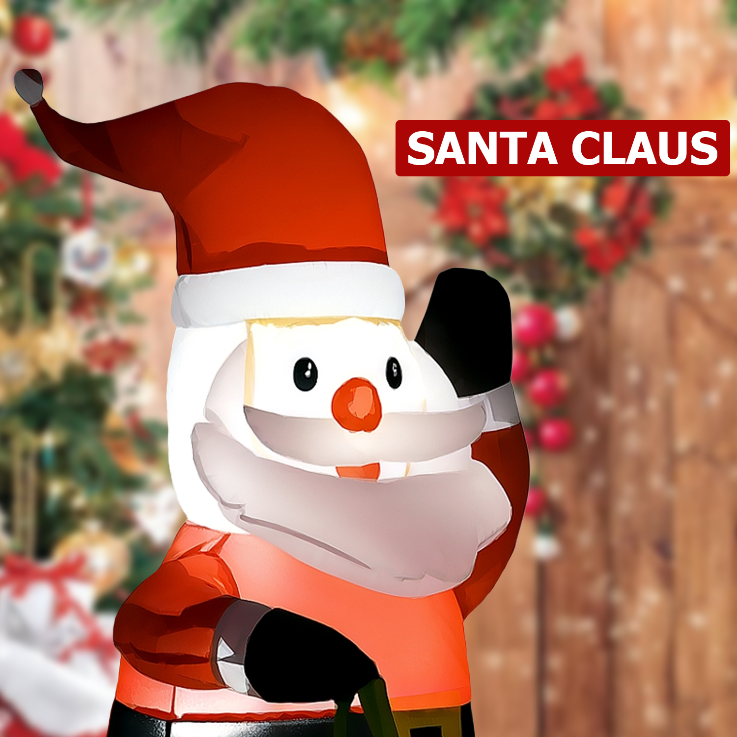 Santa Claus yard inflatable