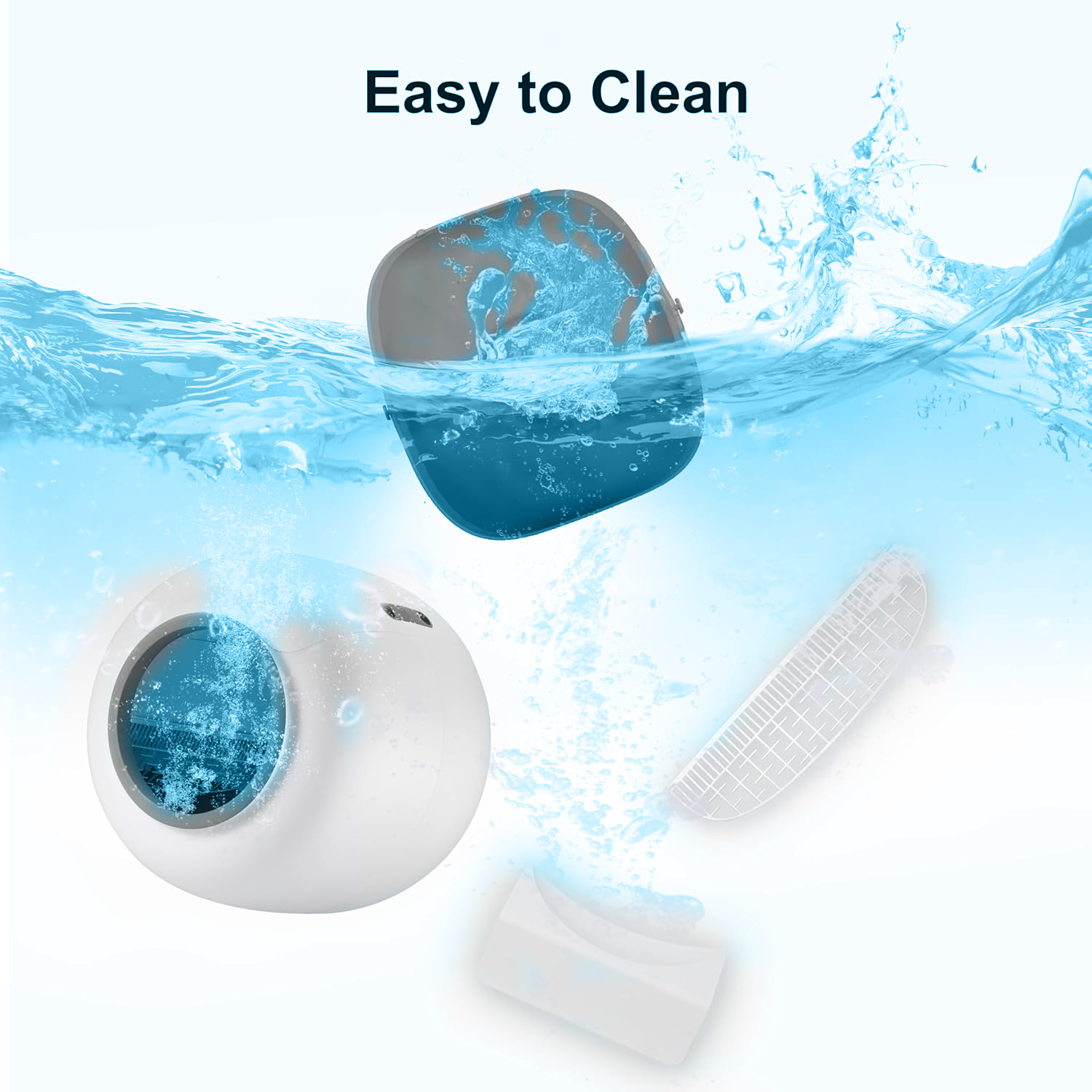 Self-cleaning litter box for small apartments