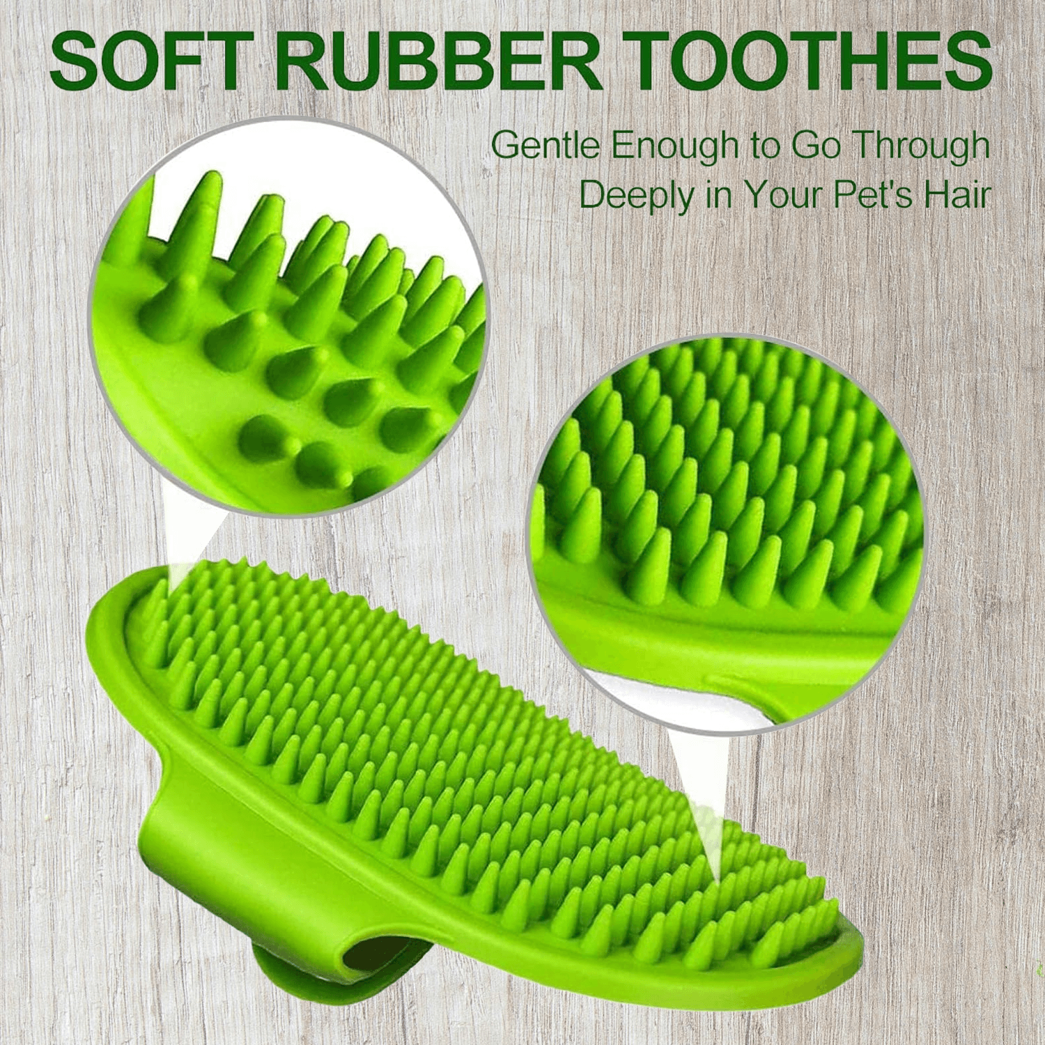 Self-cleaning pet hair remover brush