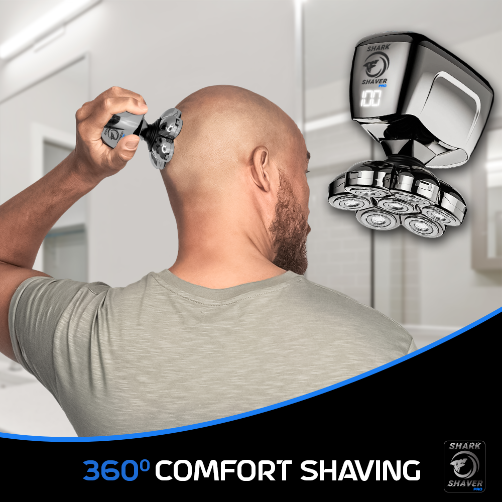 360 degree comfort shaving