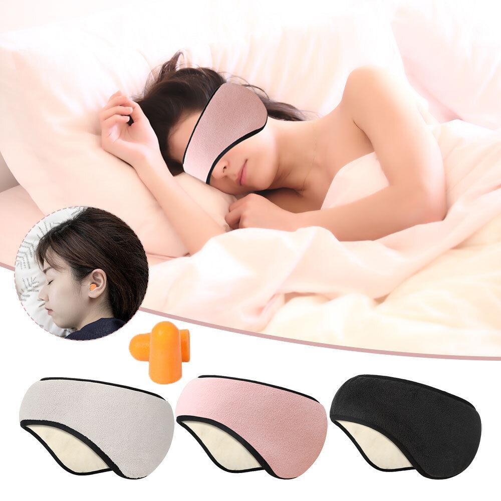 Eye Mask for Sleeping - Sleep Mask Blackout With Ear Muffs