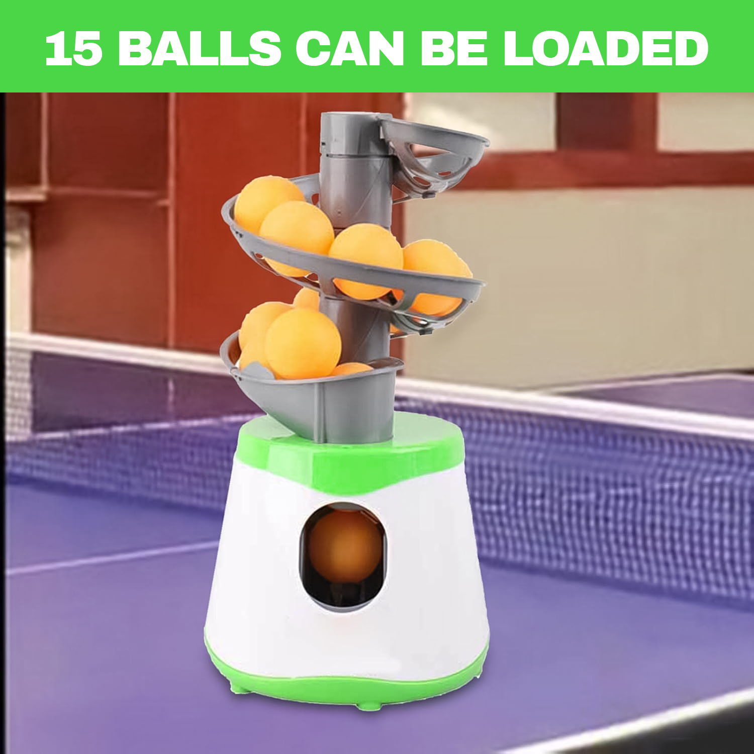 Smart table tennis robot for beginners and pros