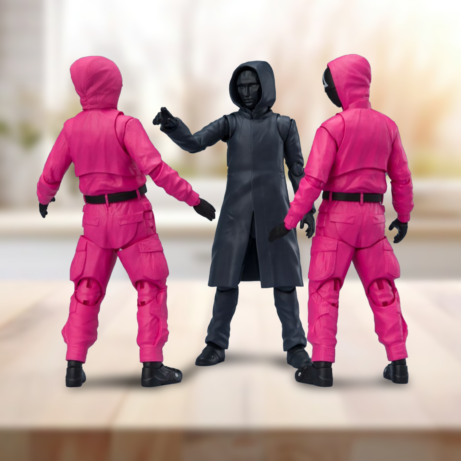 Squid guard toy set