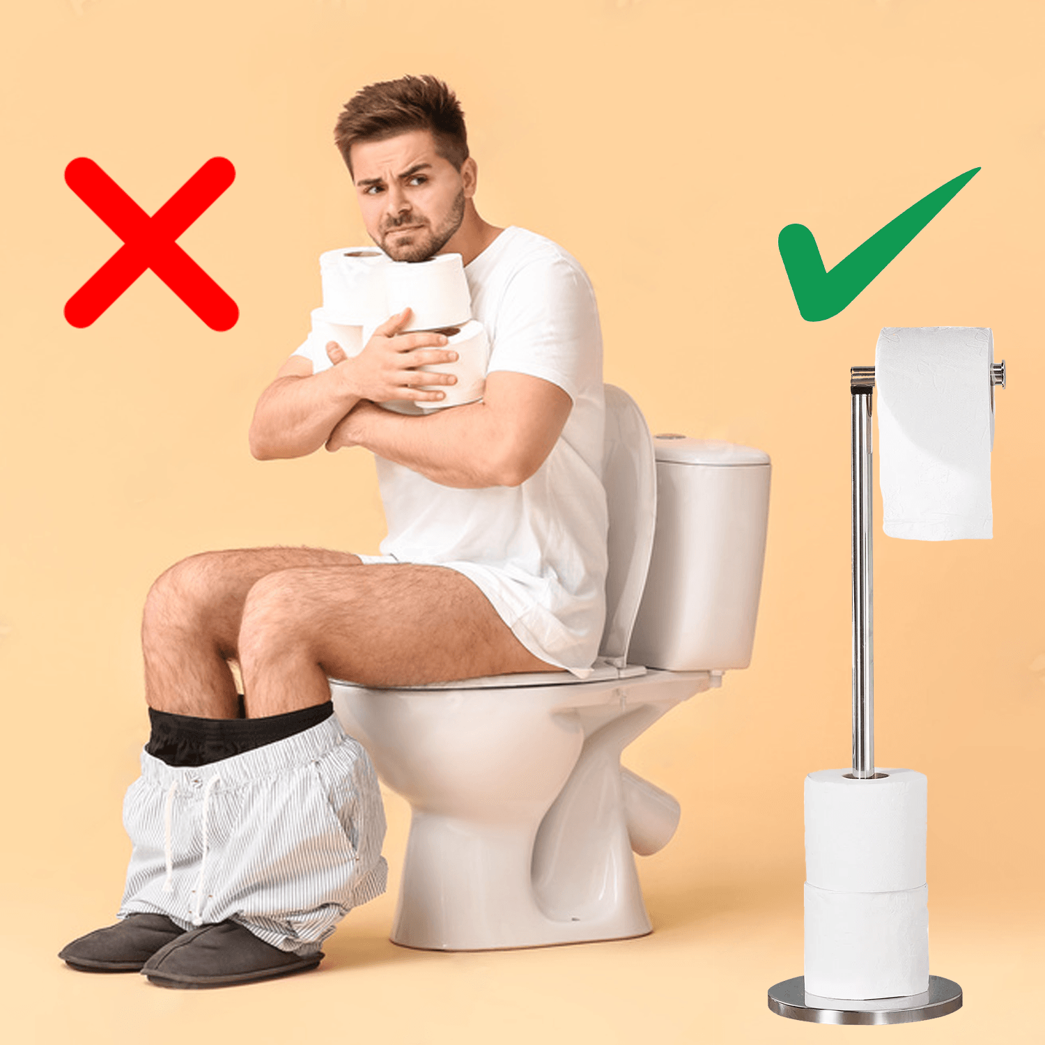 Standing Tissue Holder