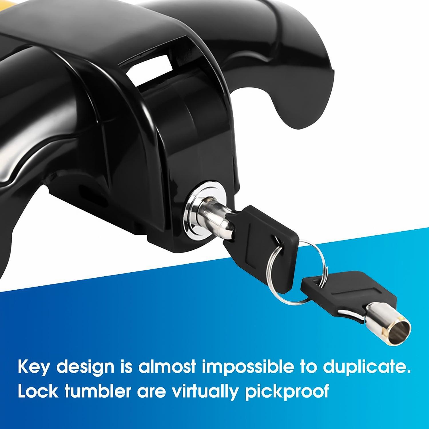 steering lock in car