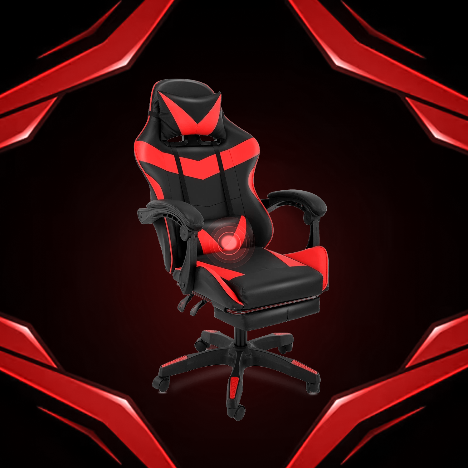 Stylish gaming chair for home office or streaming