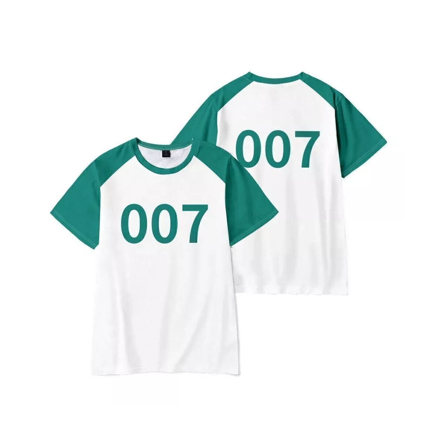 Squid Game Tracksuit – Green Player Uniform Costume for Cosplay, Halloween & Parties