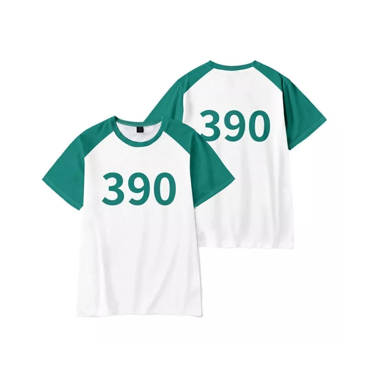 Squid Game Tracksuit – Green Player Uniform Costume for Cosplay, Halloween & Parties