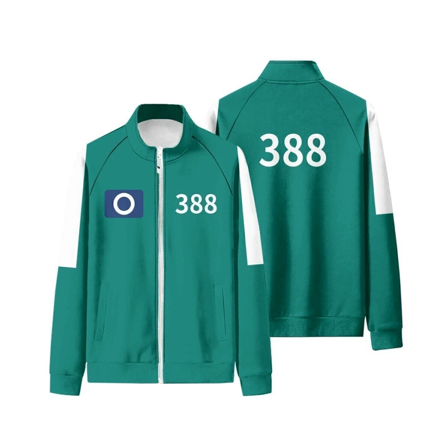 Squid Game Tracksuit – Green Player Uniform Costume for Cosplay, Halloween & Parties