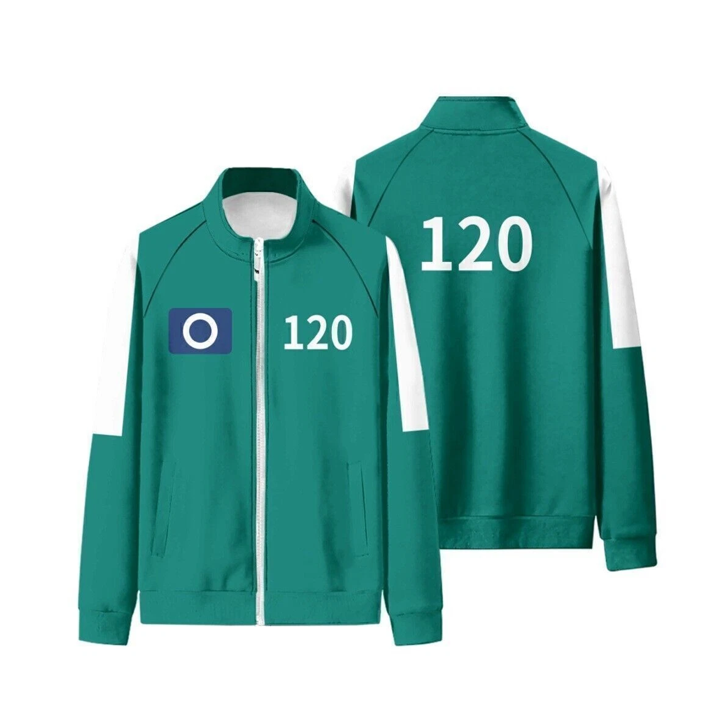 Squid Game Tracksuit – Green Player Uniform Costume for Cosplay, Halloween & Parties