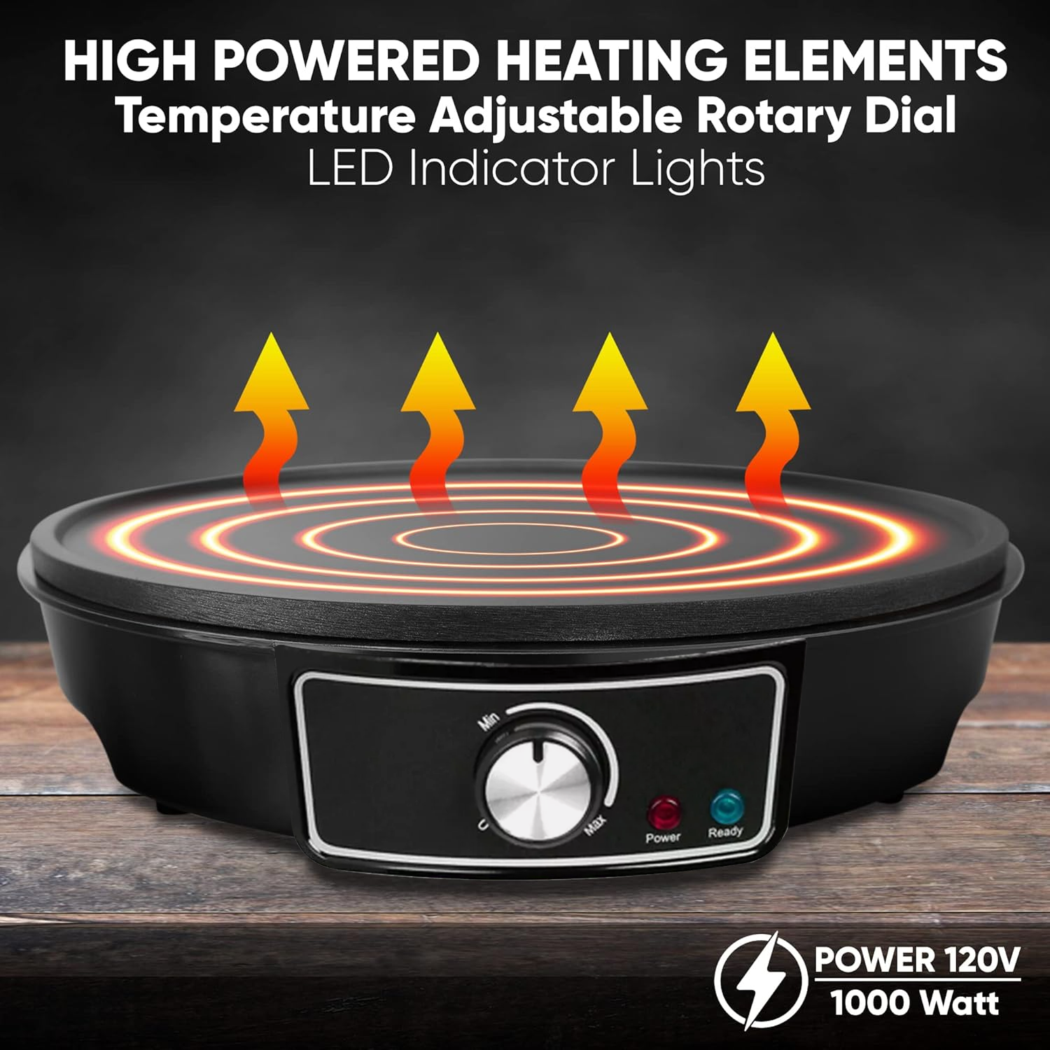Tabletop hot plate for easy cooking