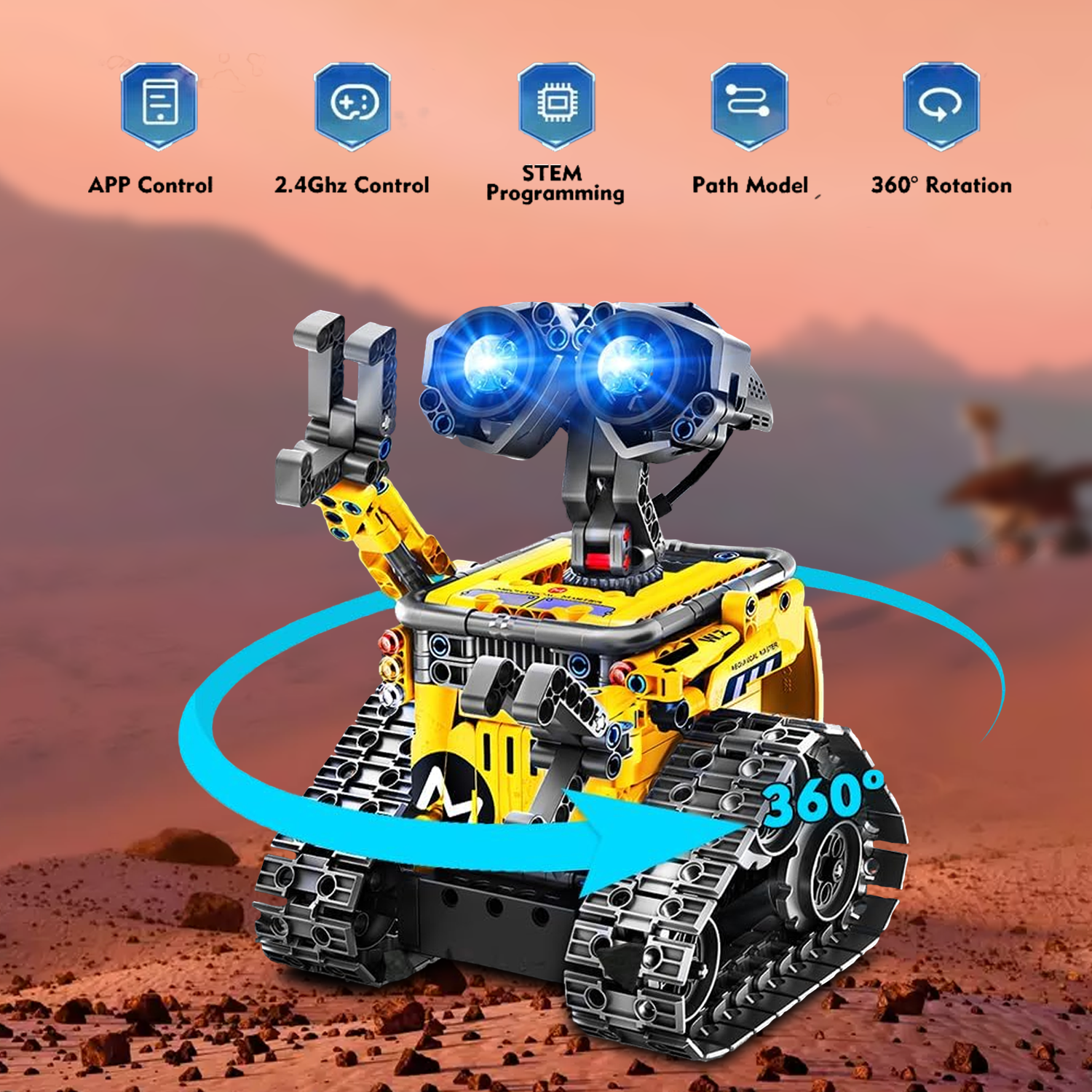 Technic robot building kit for kids and teens
