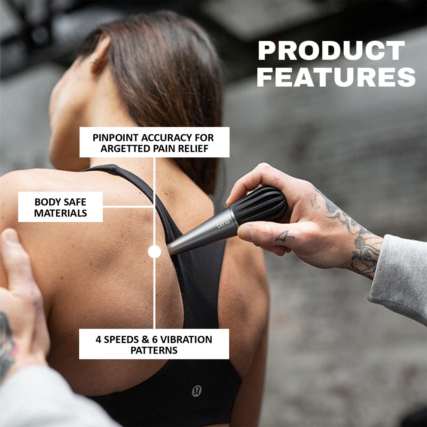 Tendon deep massager