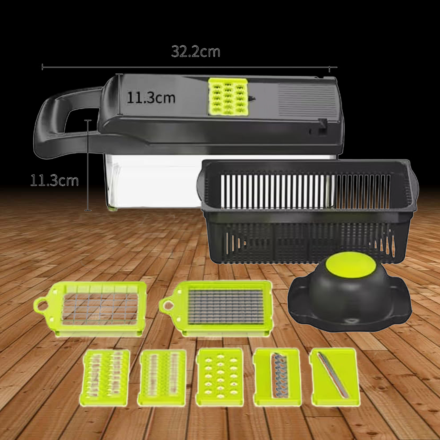 Time-saving kitchen tool for chopping veggies