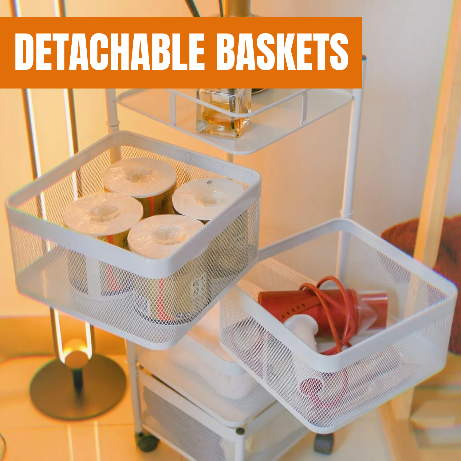 Vegetable storage rack for kitchen