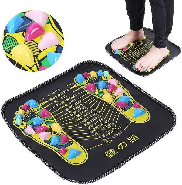 Reflexology Foot Massage Mat - Massager Home Comfortable Massage Cushion Gravel Road Massage Mat