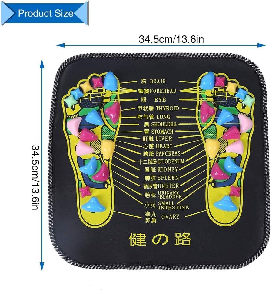 Reflexology Foot Massage Mat - Massager Home Comfortable Massage Cushion Gravel Road Massage Mat