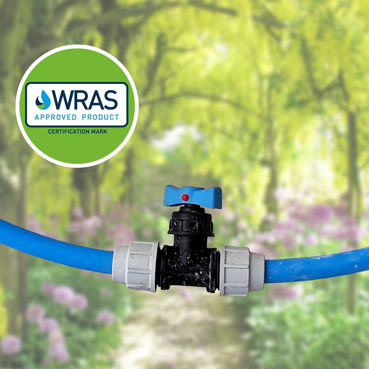 Water stop valve for home plumbing