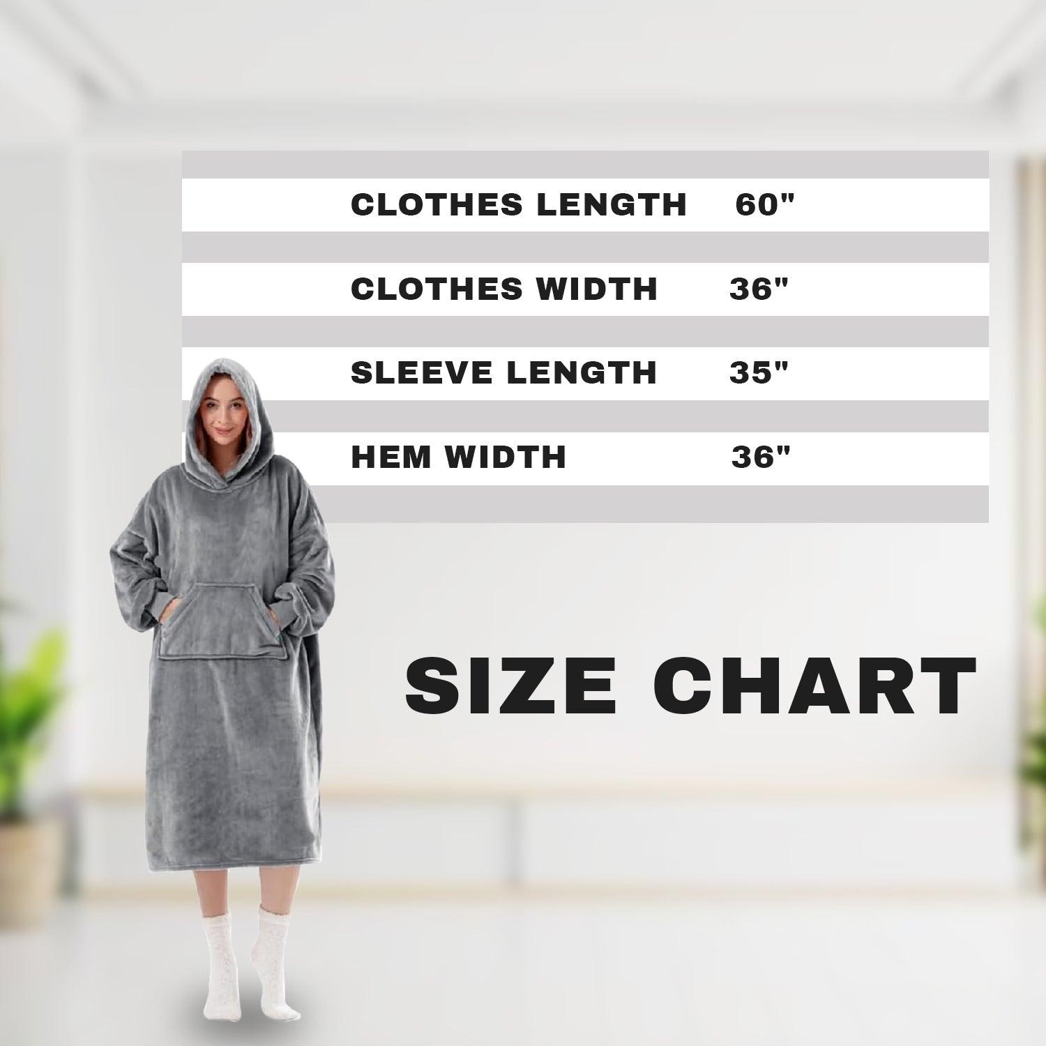 Wearable Blanket Hoodie
