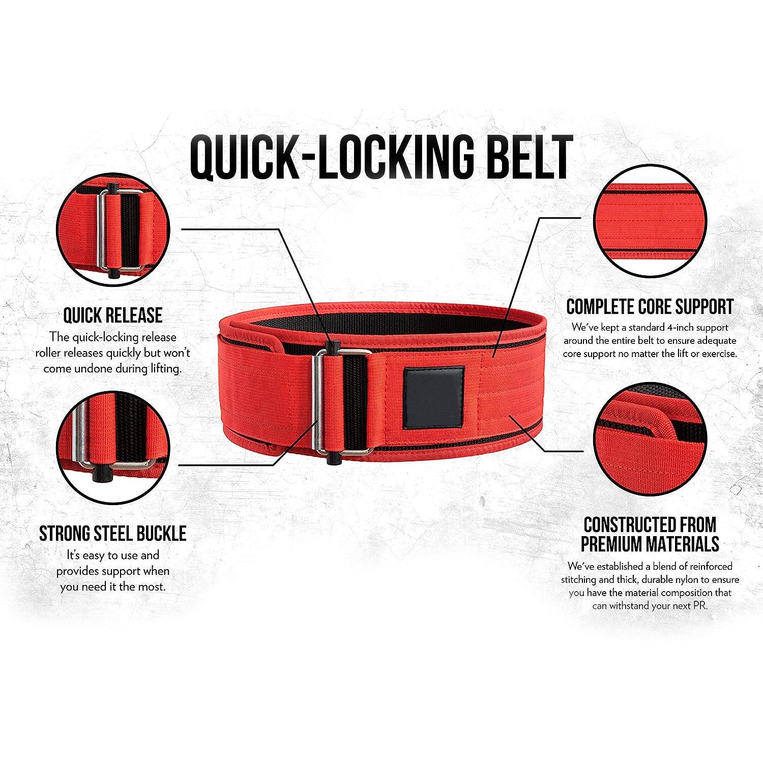 Leather Weight Lifting Belt