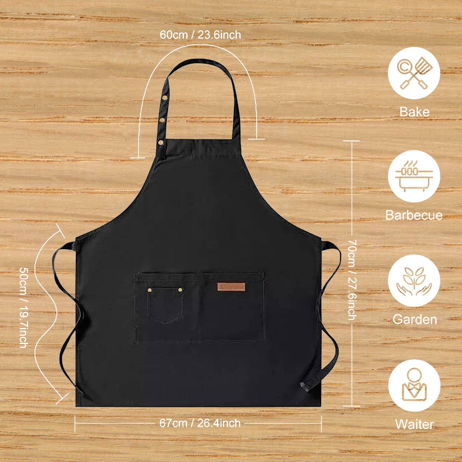 apron in kitchen