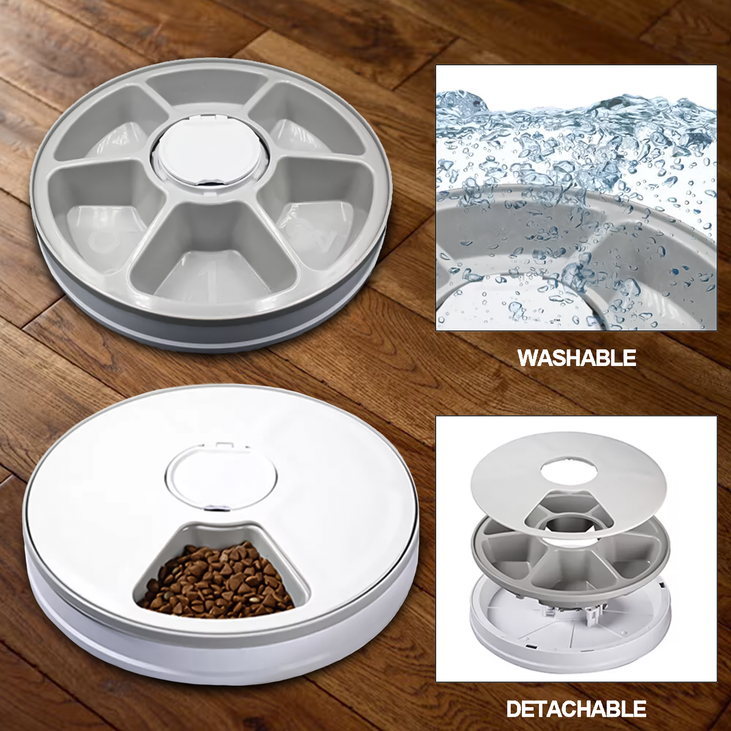 automatic pet feeding