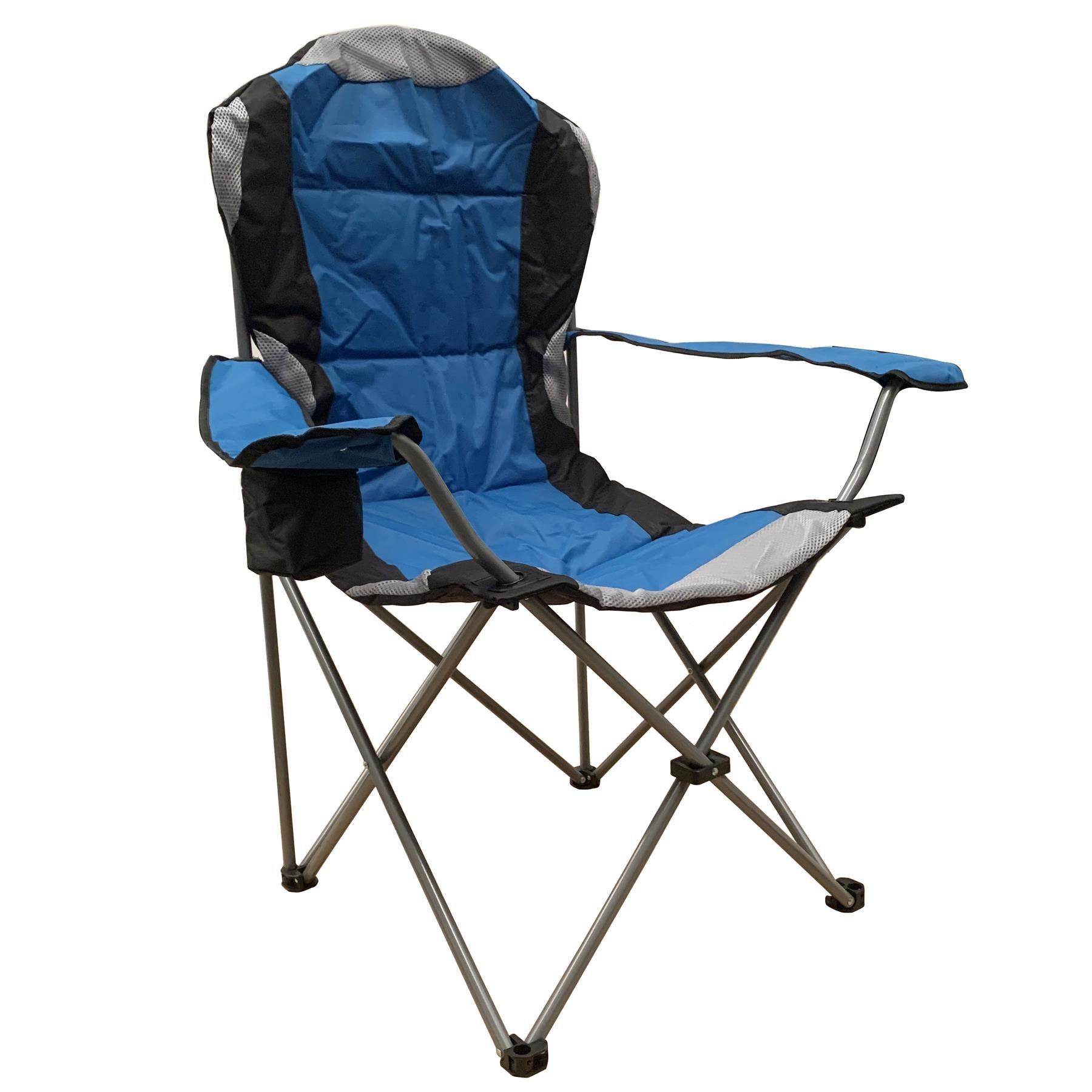 padded folding camping chair