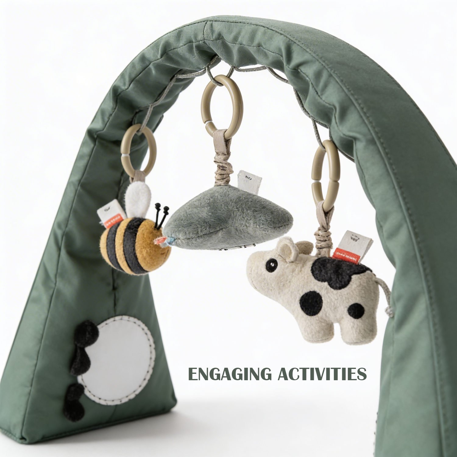 baby mat with sensory toys