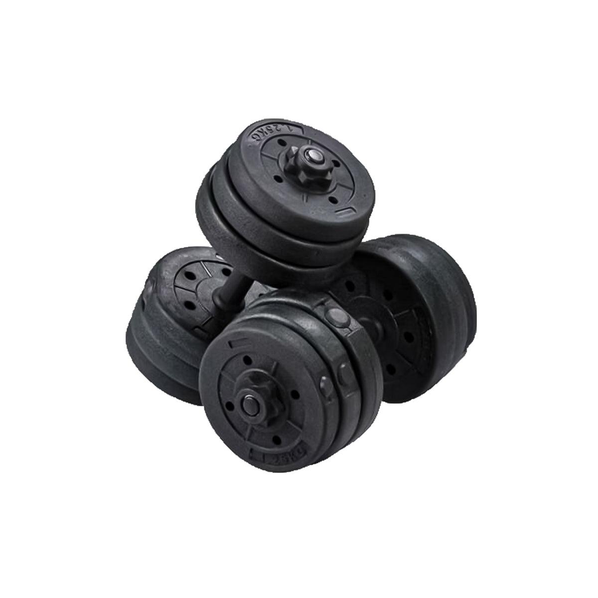 barbell and dumbbell set