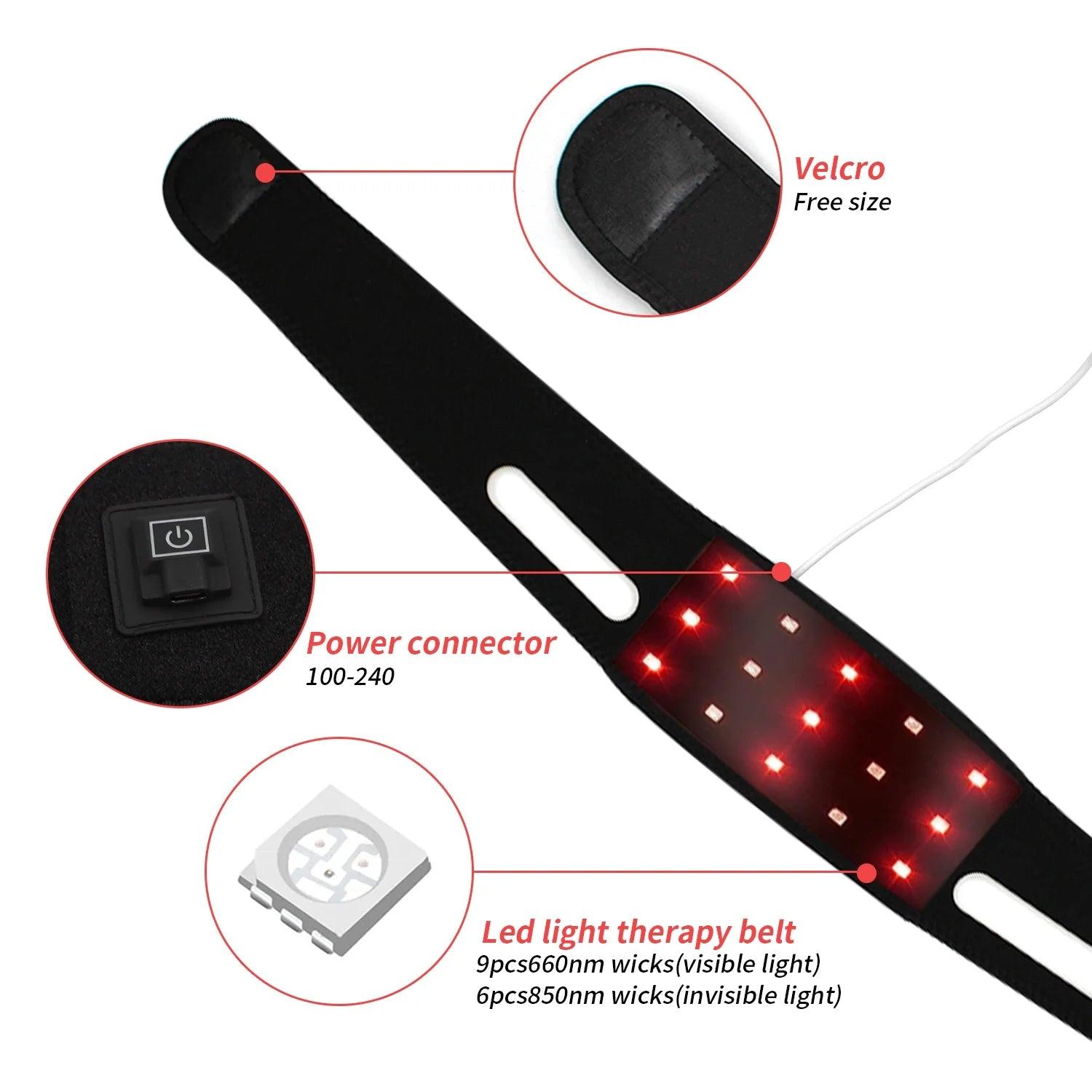 best red light therapy belt for slim chin