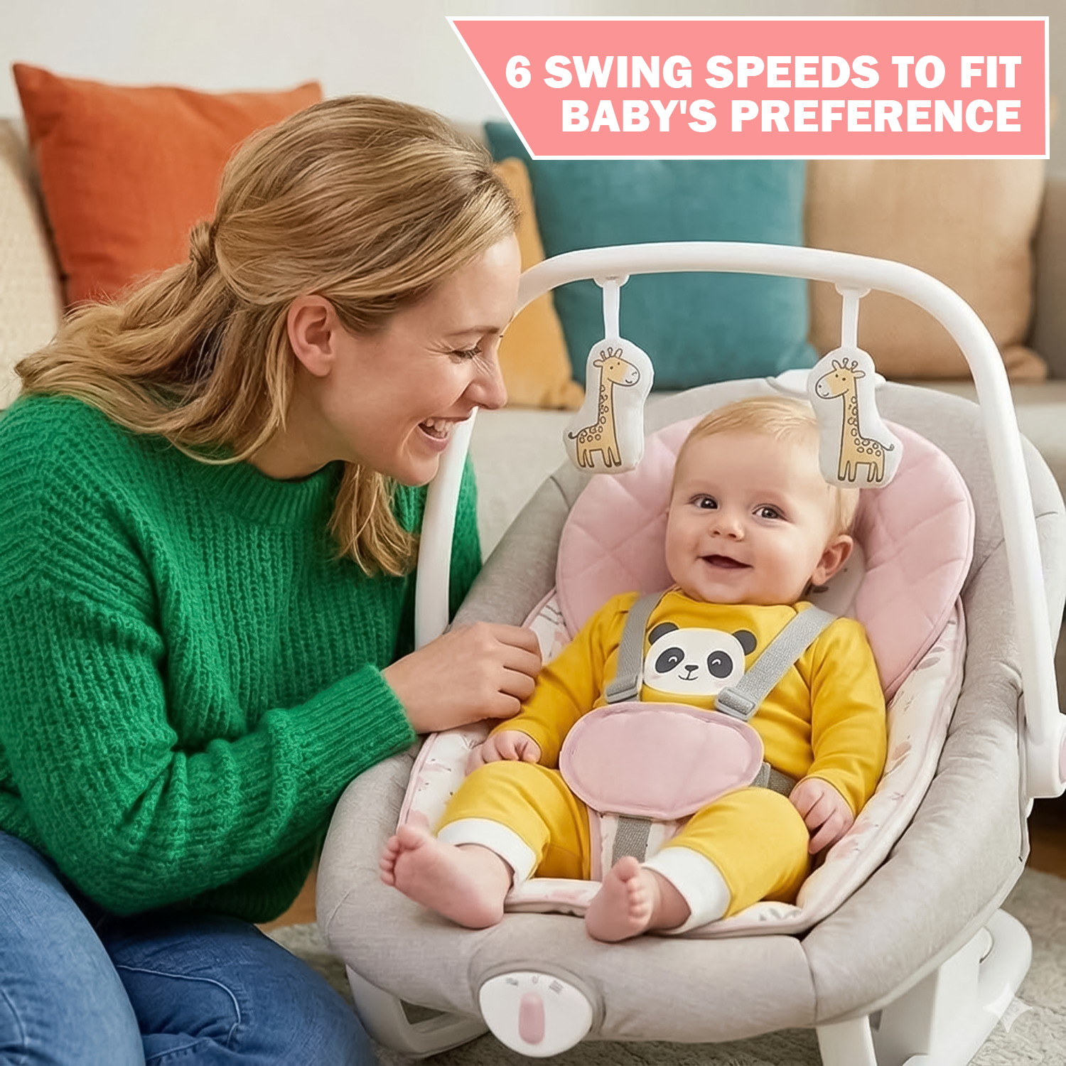 comfortable newborn bouncer seat