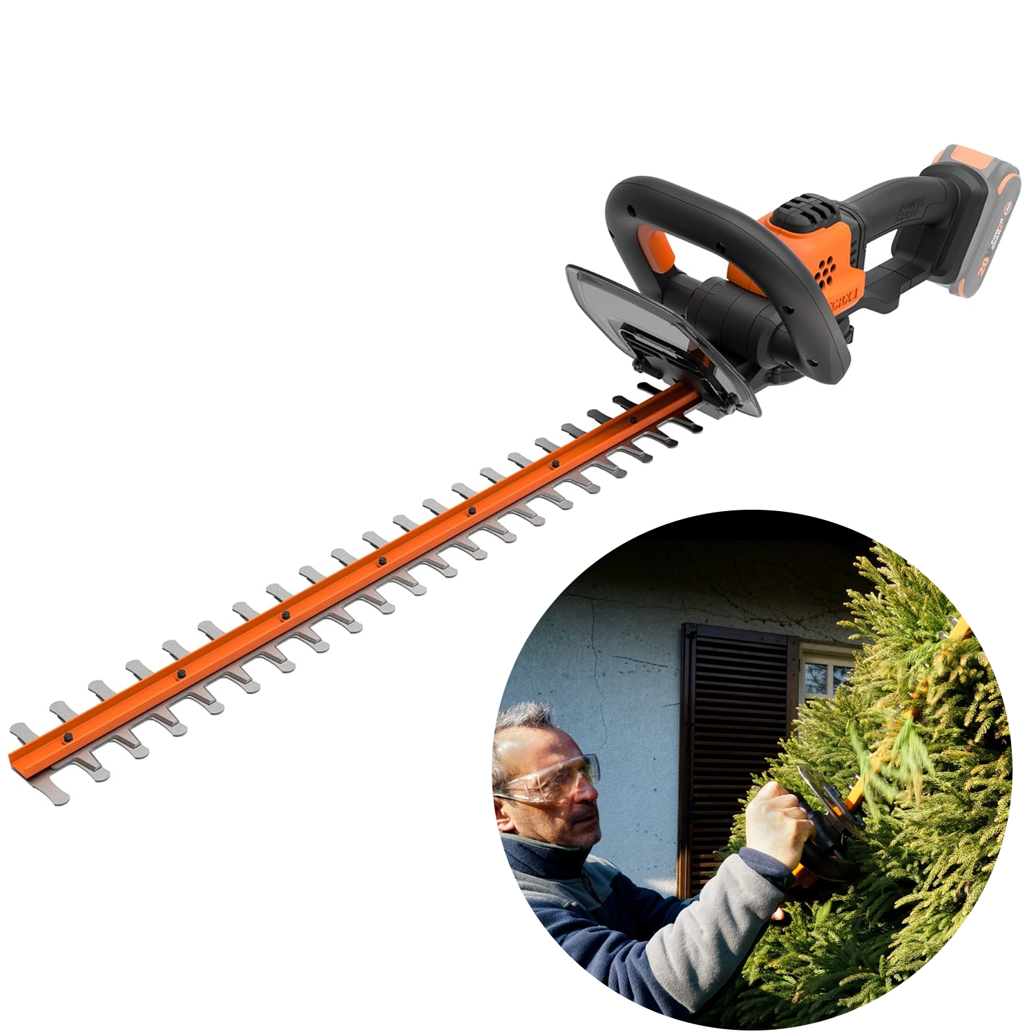 cordless hedge trimmer