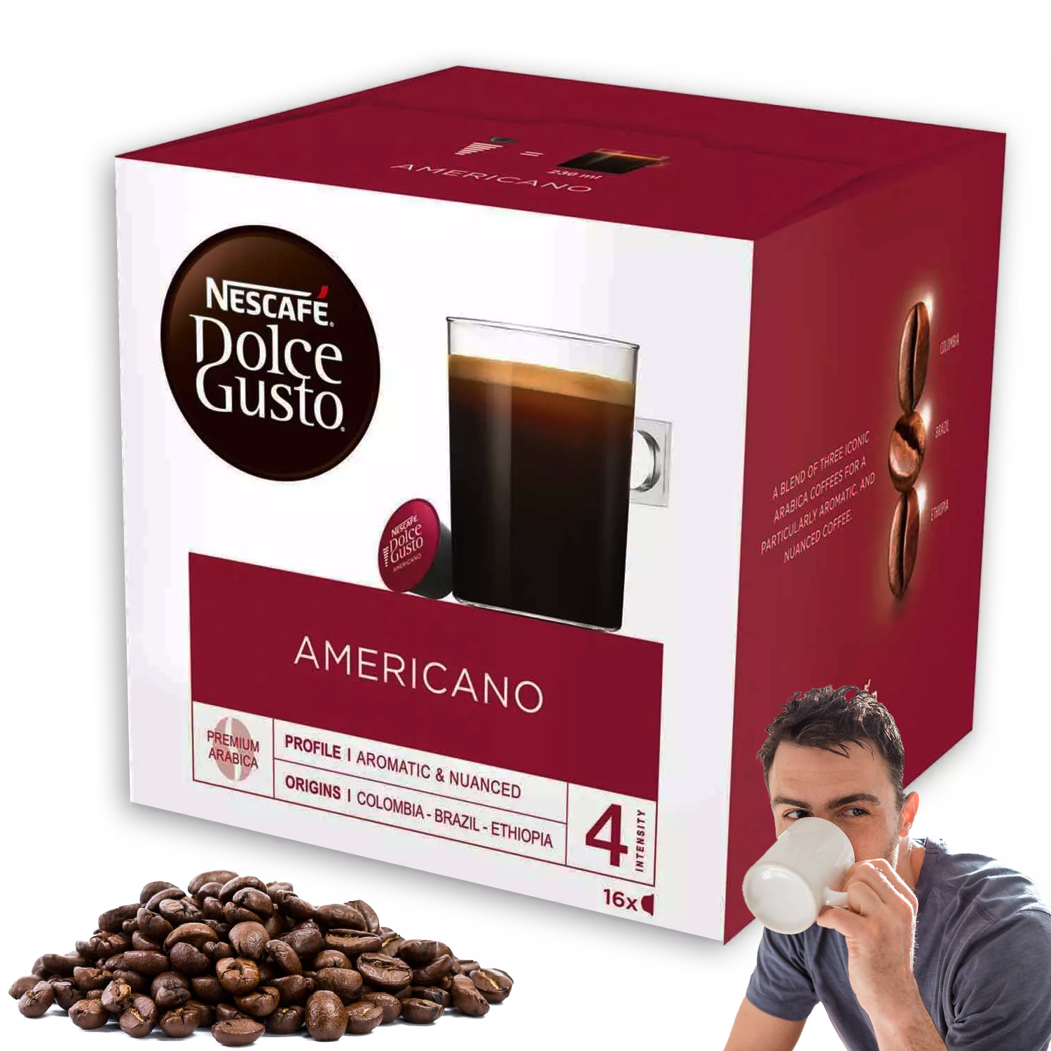 dolce gusto coffee capsules