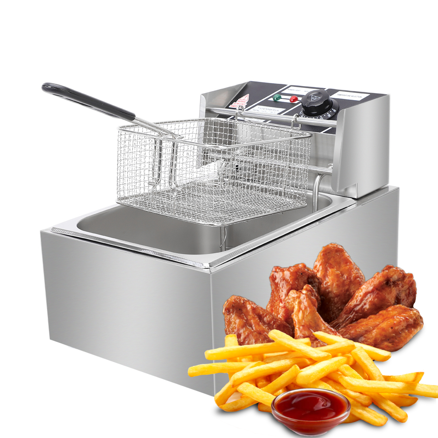 electric deep frying machine