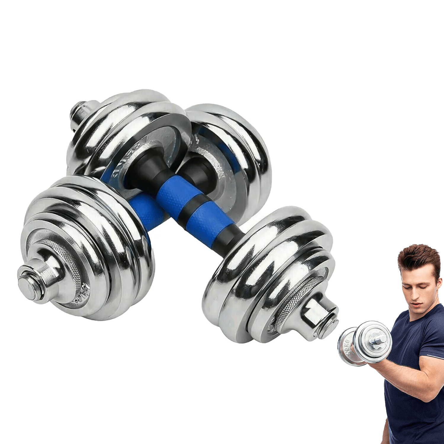 Adjustable Weight Dumbbell Set