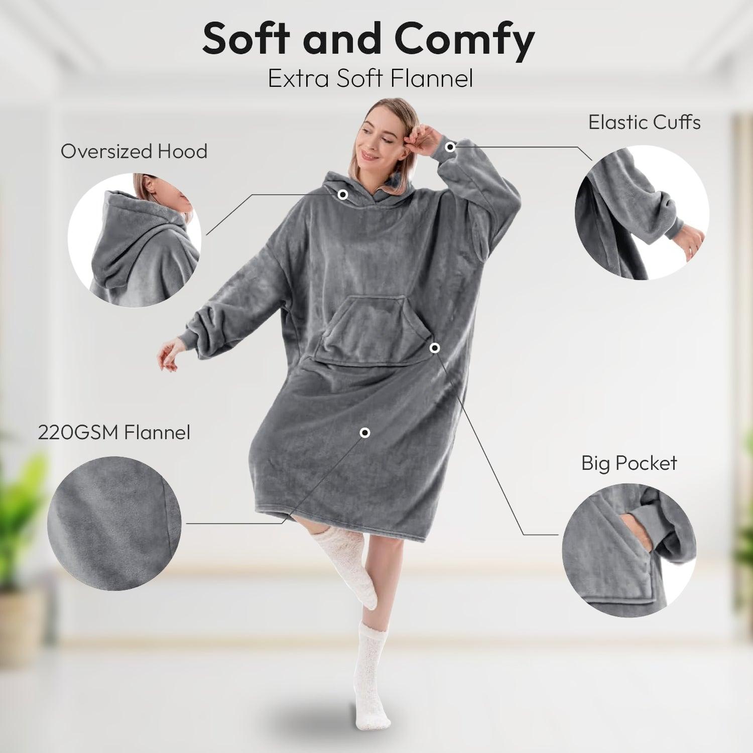 fleece blanket hoodies