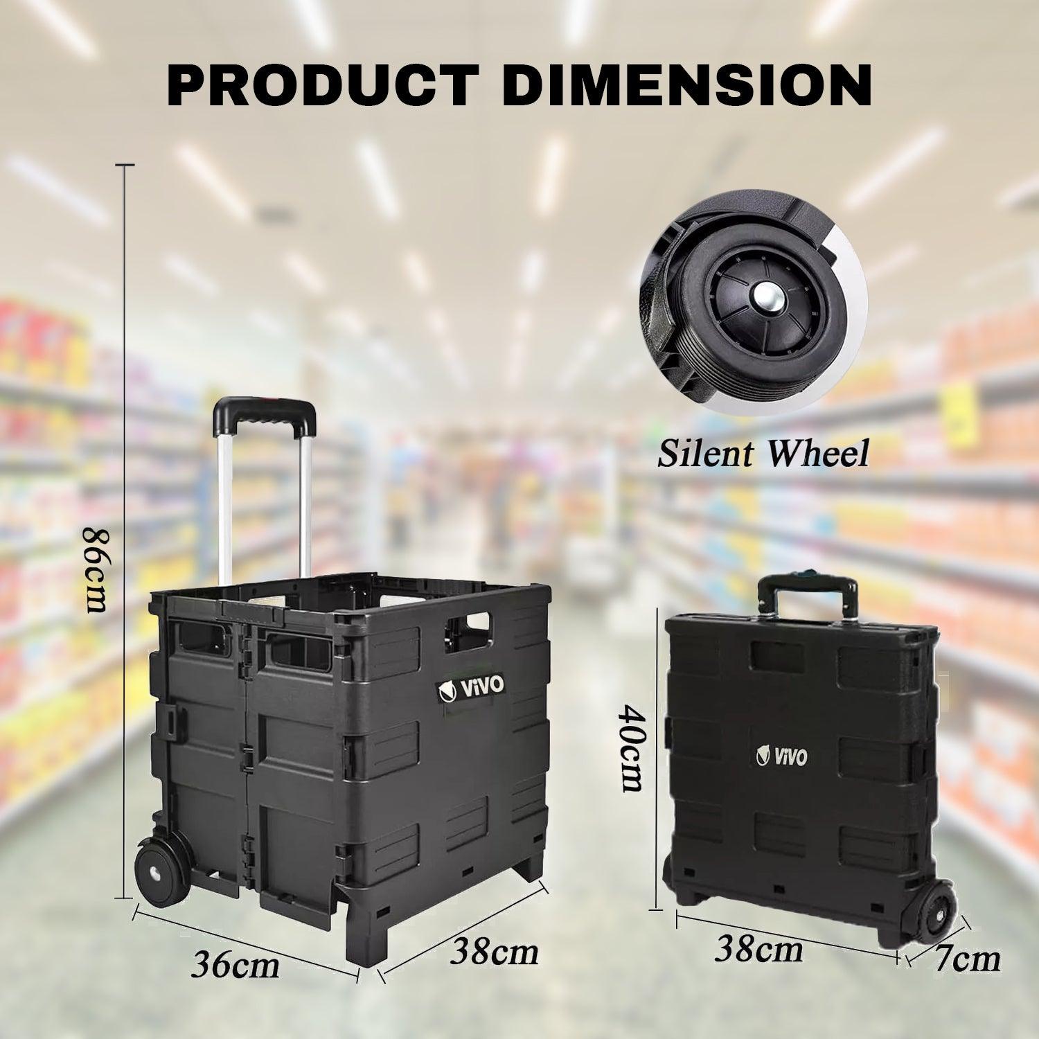 foldable shopping trolleys