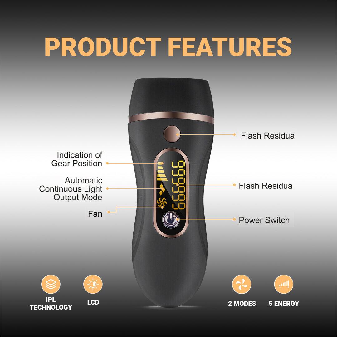 hair removal laser machine features