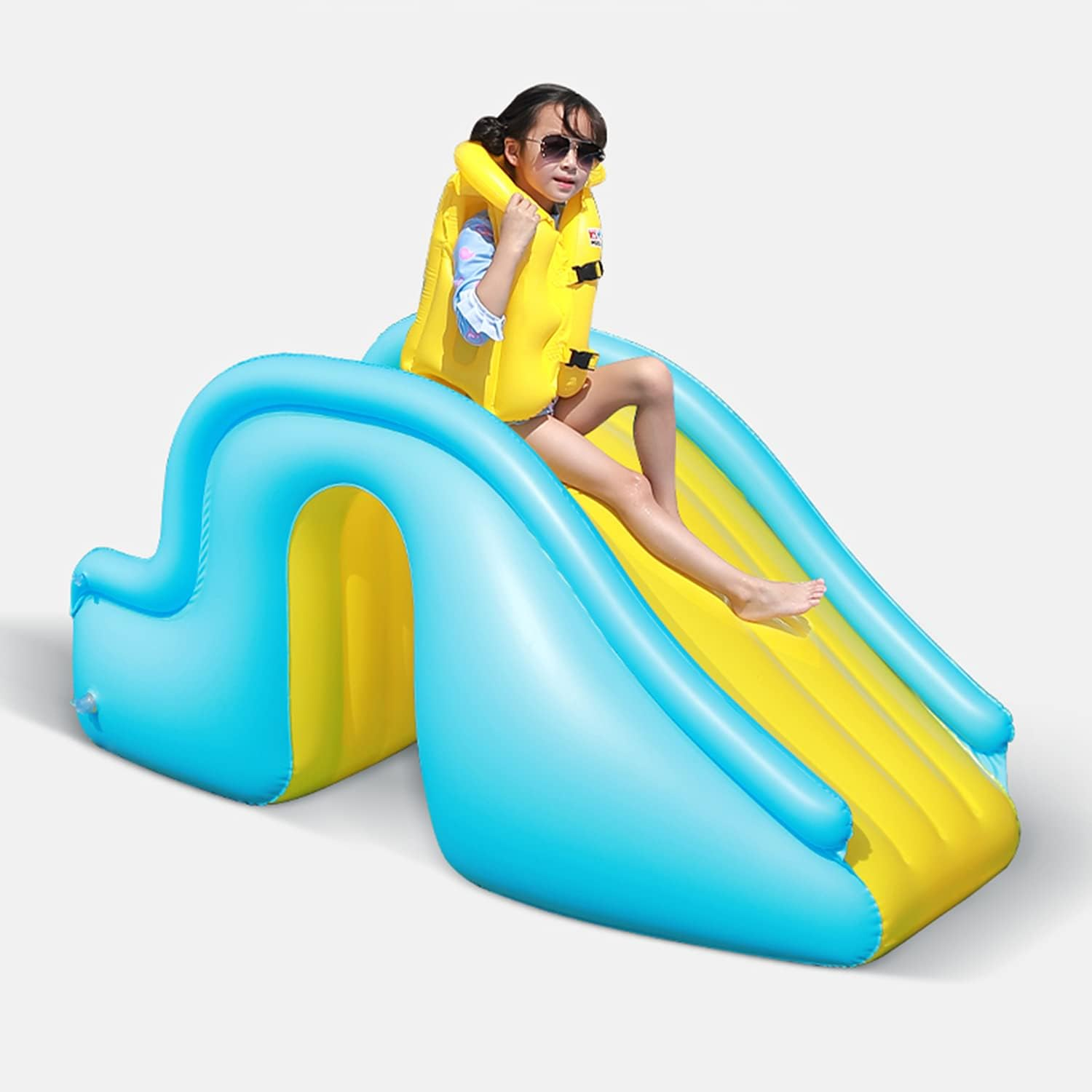 inflatable pool slide
