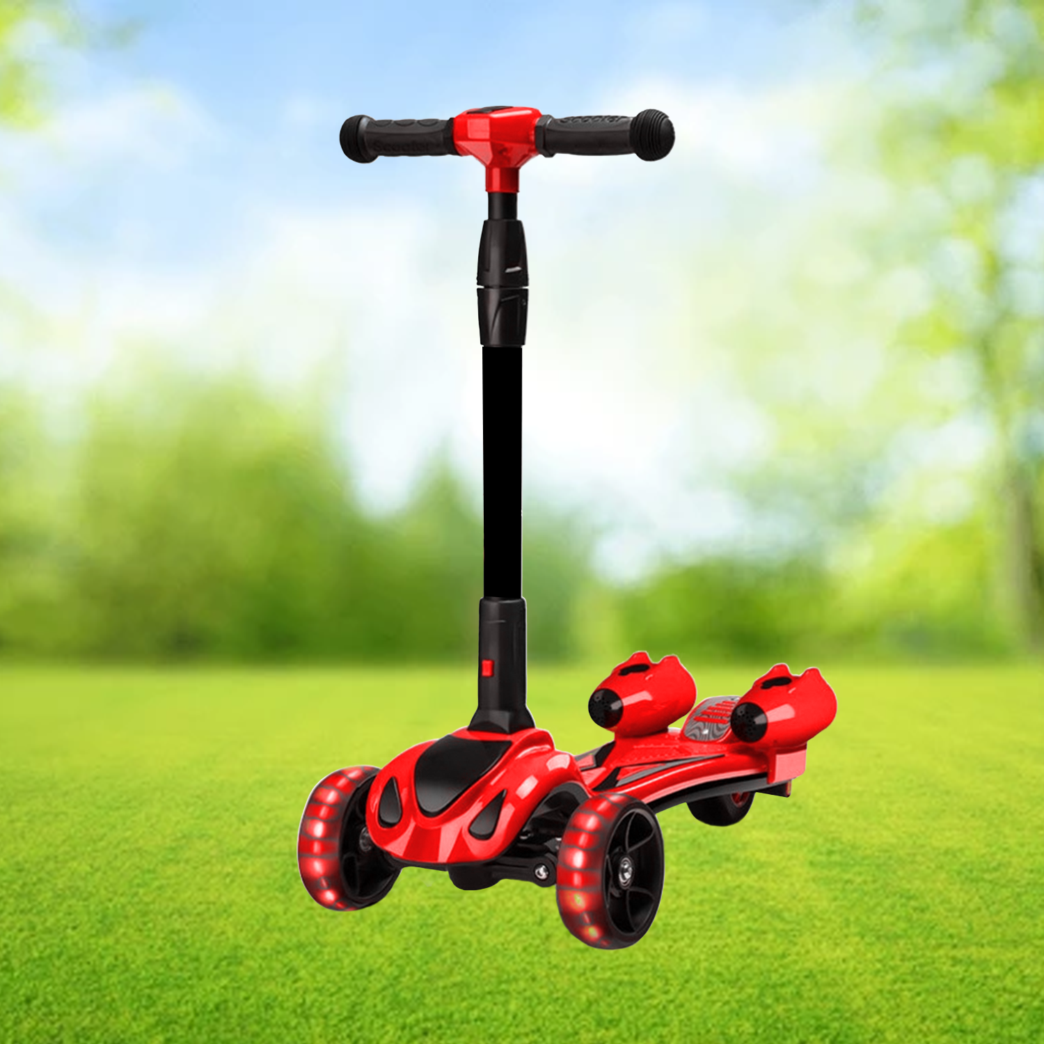 kids kick scooter for daily rides