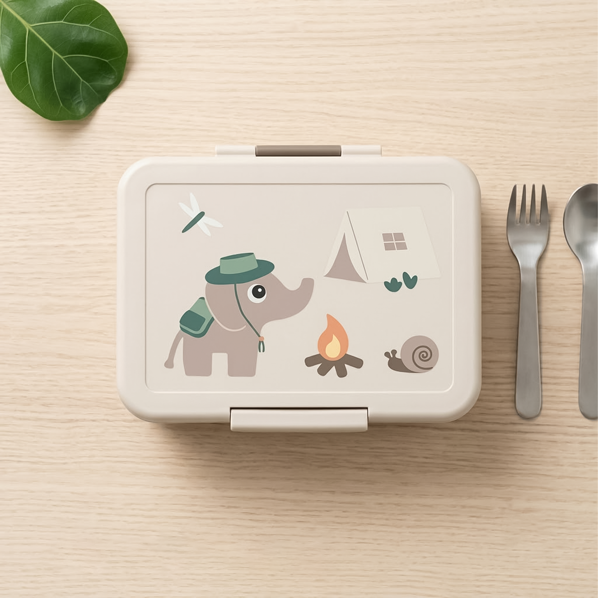 lunch box with divider