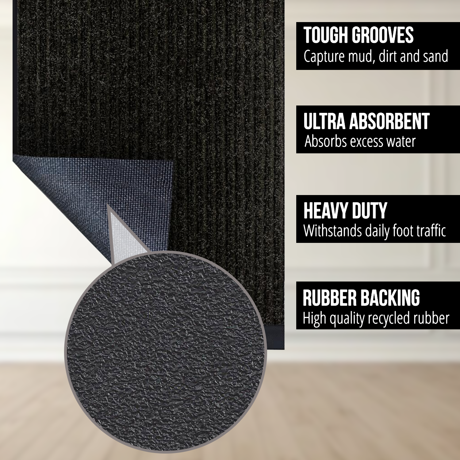 non slip indoor door mat