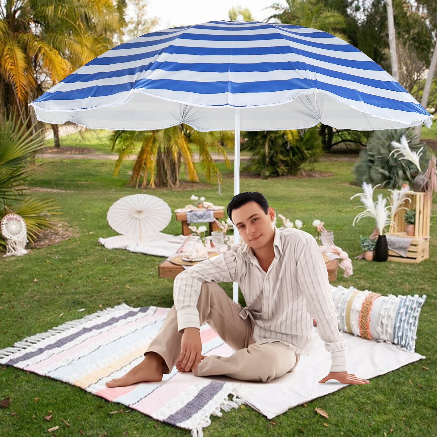 outdoor sun umbrella