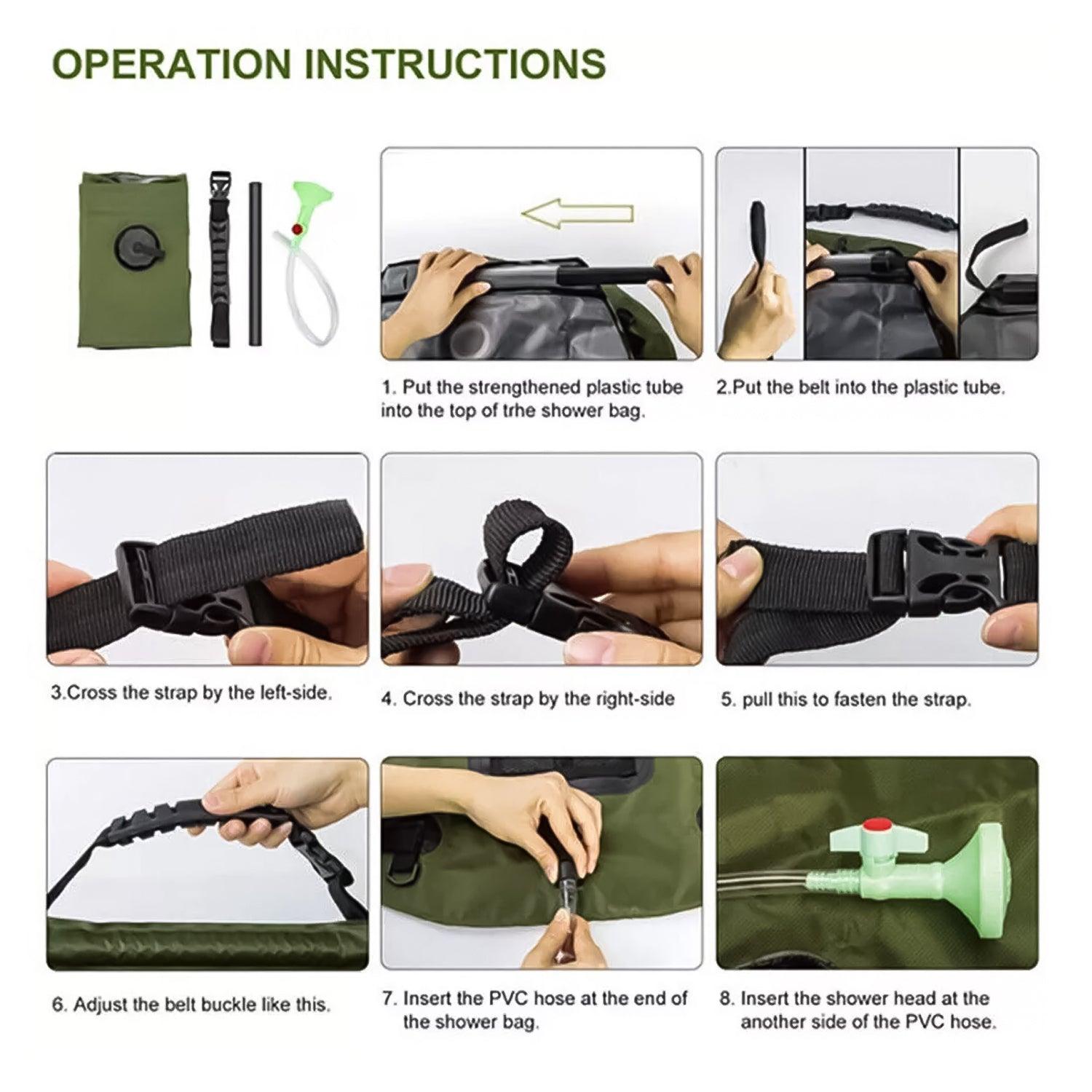 portable shower for camper