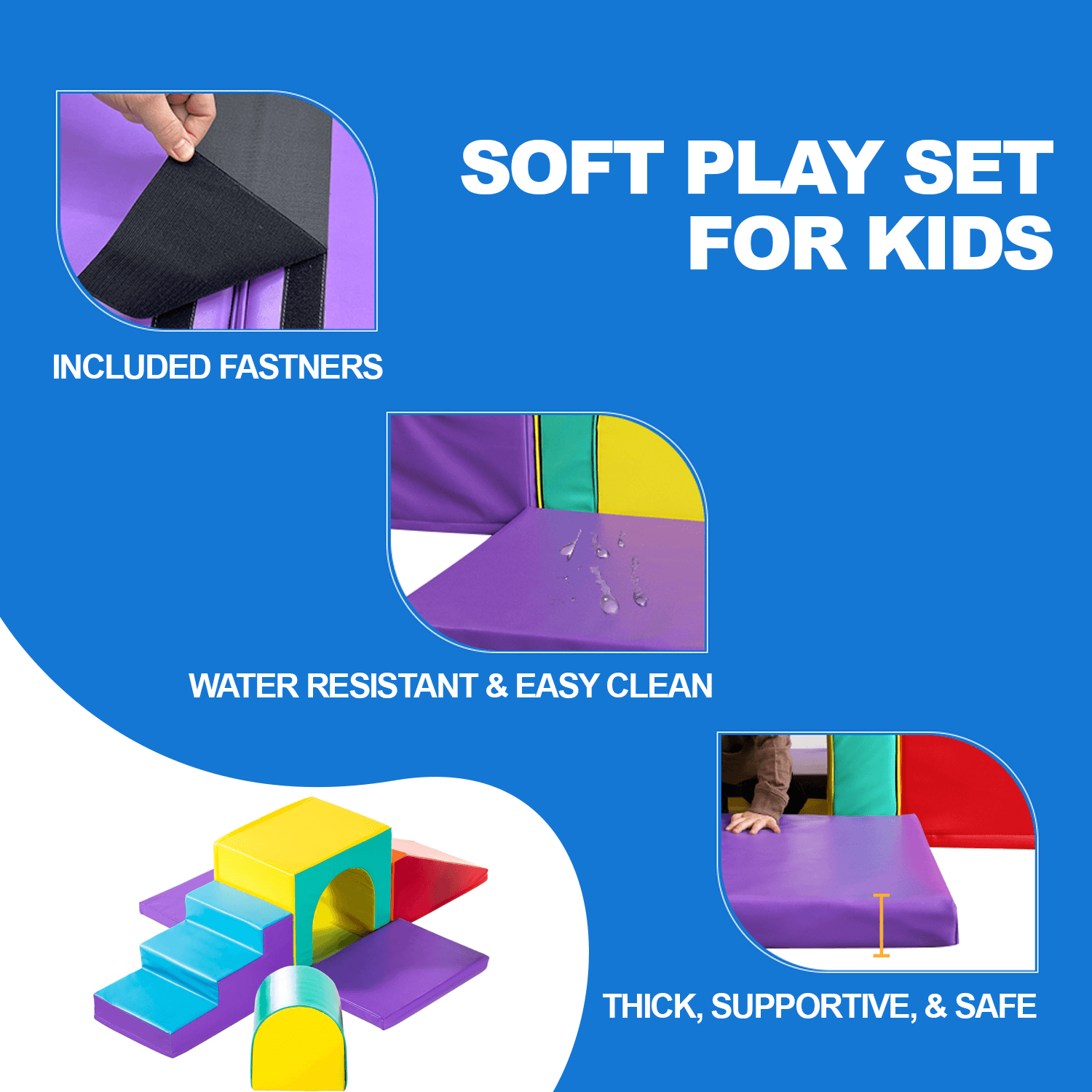 portable soft play climber block