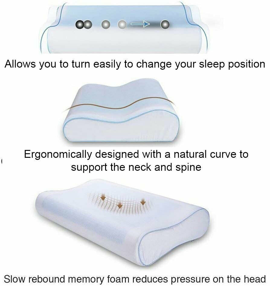 Cool Pillows UK - Memory Foam Pillows for Head Neck Back Body