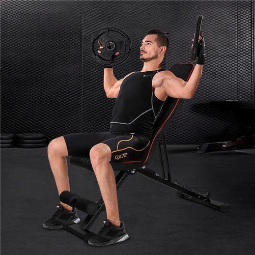 incline decline bench with leg curl