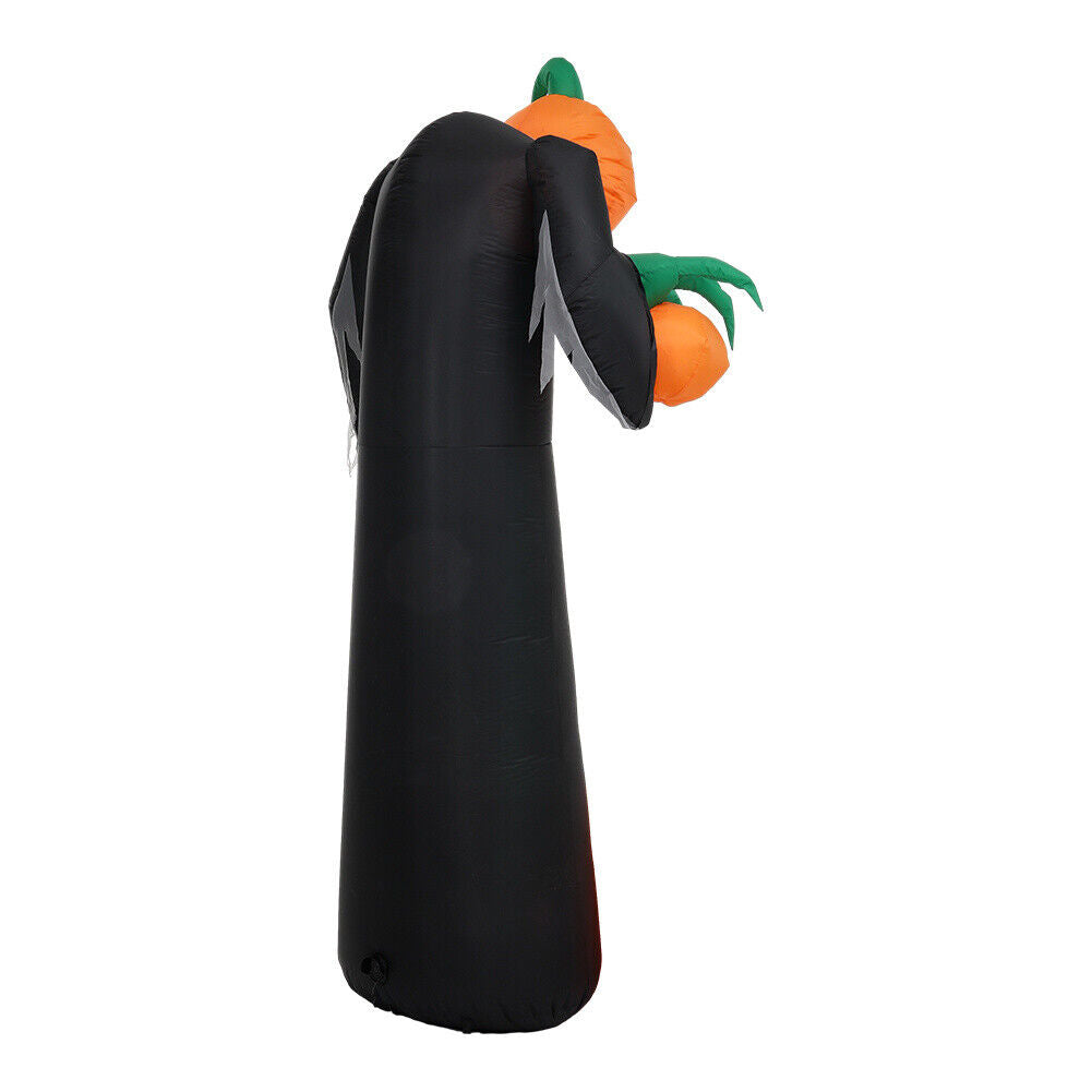 Halloween Inflatable UK - Inflatable 2.4m Tall Pumpkin Man Halloween